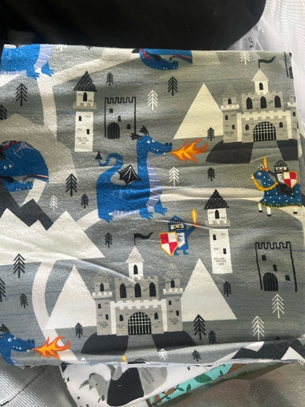 1 yard cotton flannel fabric